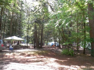 Coquihalla Campground caming in Hope