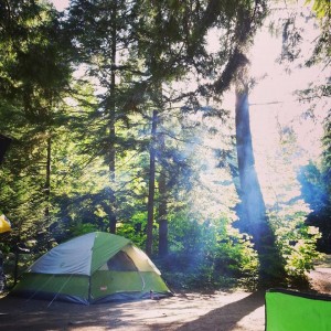 Coquihalla Campground tenting